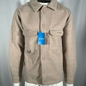 Columbia Men's Beige Shirt Jacket
